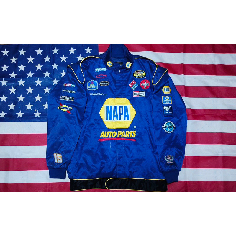 เสื้อแจ็คเก็ตรถแข่ง NASCAR Jacket vintage แท้💯