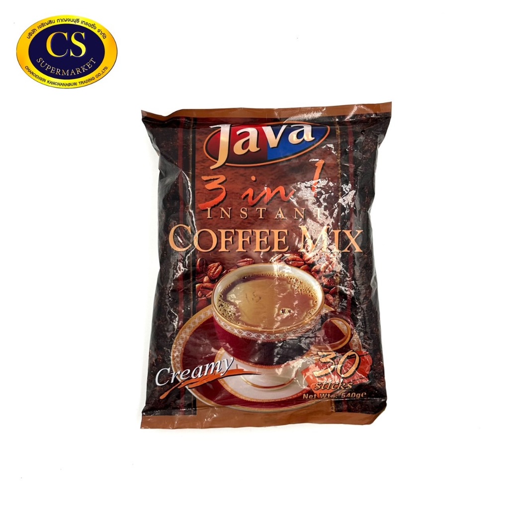 กาแฟพม่า Java 3 in 1 Coffee Mix แพ็ค 30 ซอง