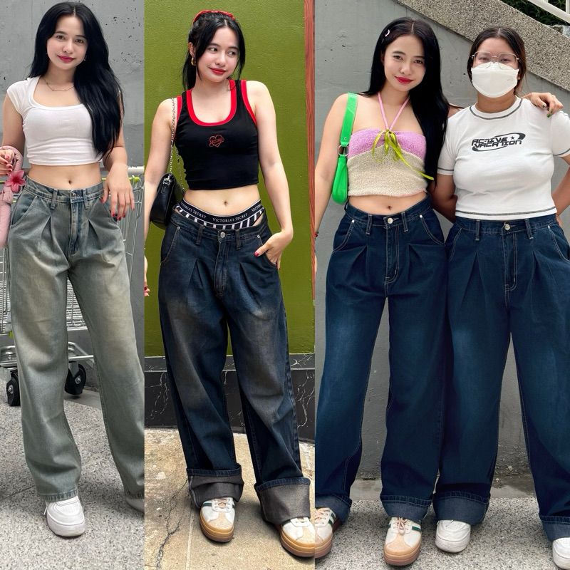 เอว 26-40 (กระบอกใหญ่จีบหน้า Happygal)