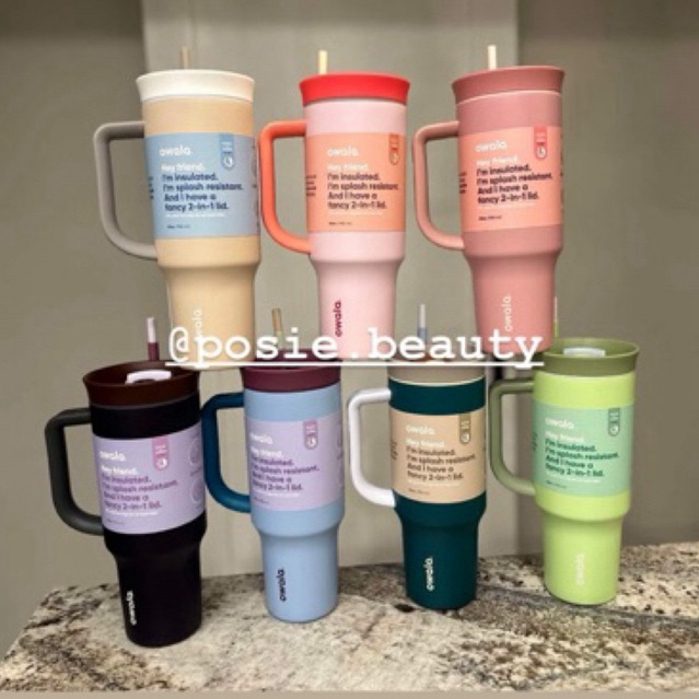 (พร้อมส่งจากไทย) Owala Tumbler 40 oz Water Bottle