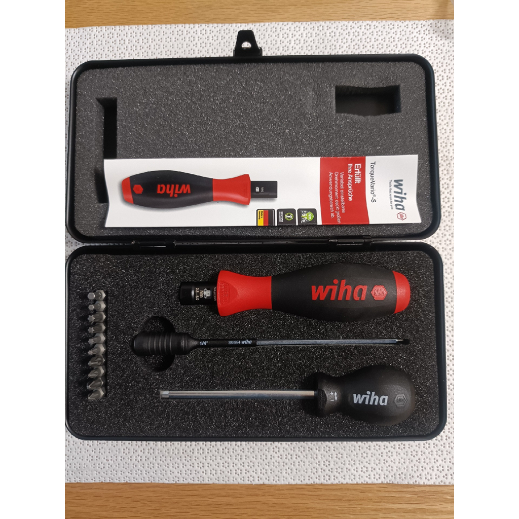 German-made WIHA torque screwdriver 2852S10 TorqueVario 0.8-5.0 Nm ไขควง ทอรค์จากเยอรมัน