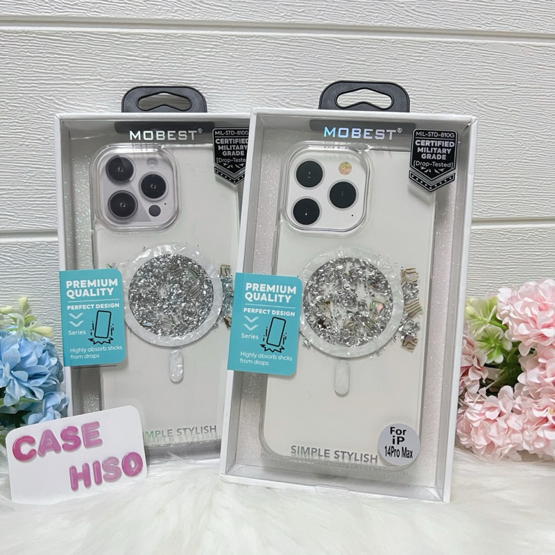 Mobest เคสแม่เหล็ก ใสเปือกหอย Iสำหรับ i Phone