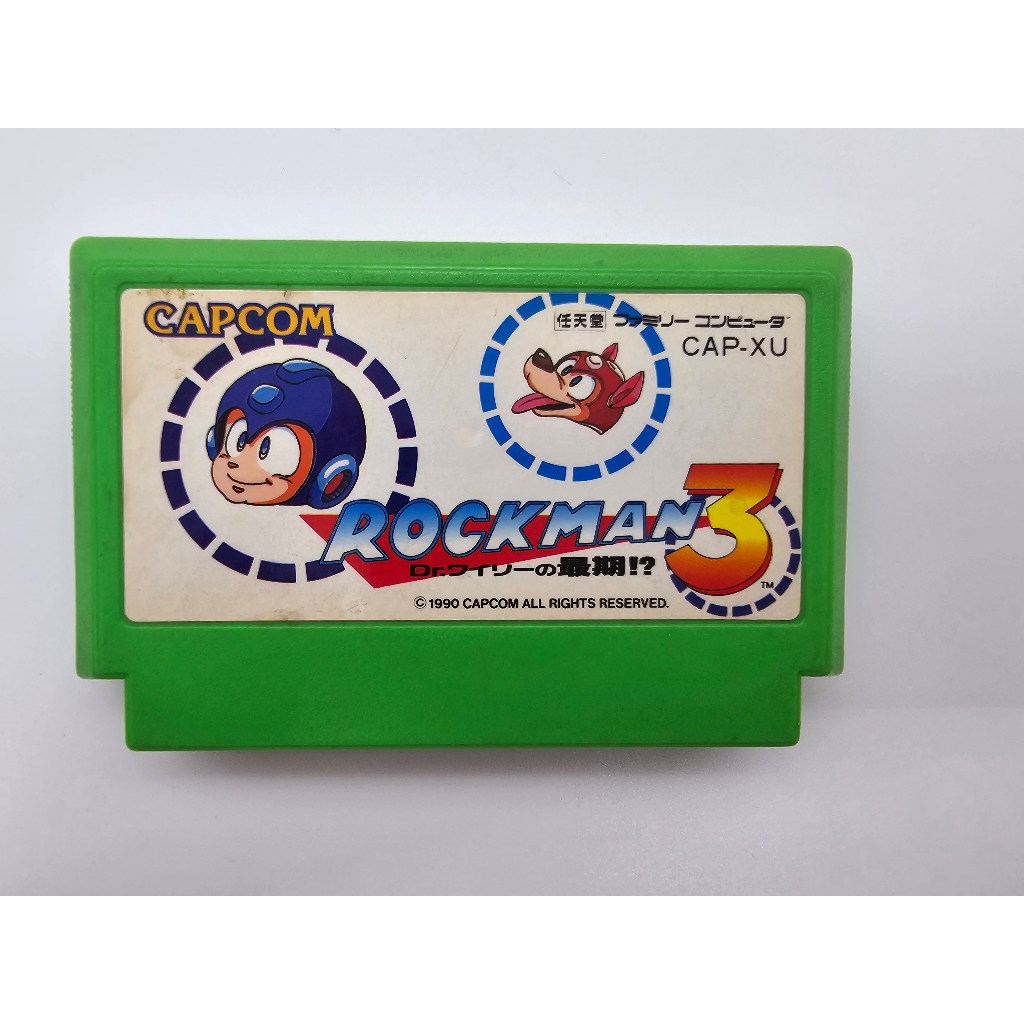 ตลับเกม Rockman 3 Famicom ของแท้