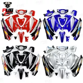 PUGParts ชุดสีwave125S หัวเถิก ชุดสีเวฟ125S (ชุด13ชิ้น) ปี 2004 กุญแจกลม/กุญแจนิรภัย(กุญแจเล็ก/ใหญ่)