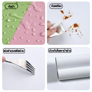 โมเดิร์นผ้าลินินวอลล์เปเปอร์ไวนิลวอลล์เปเปอร์ Self Adhesive Wall ตู้เฟอร์นิเจอร์ตกแต่งบ้าน