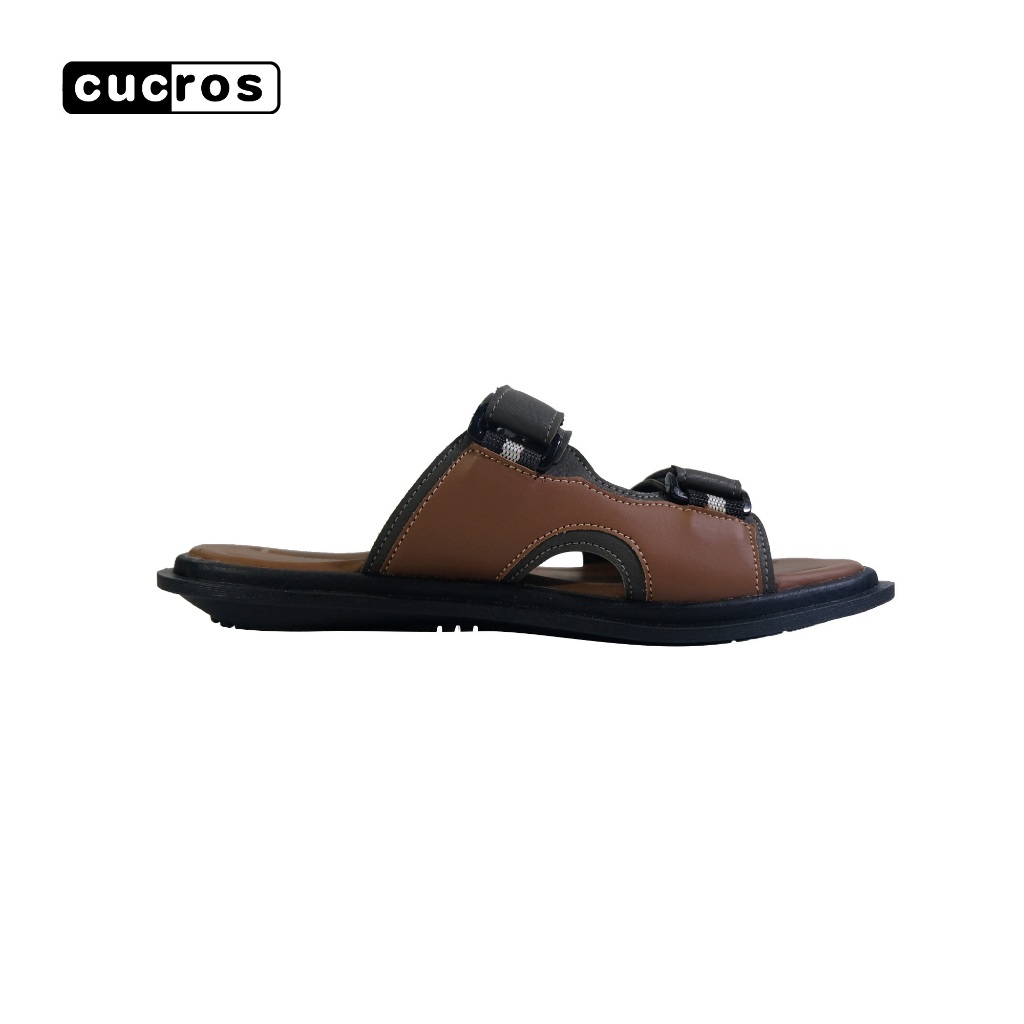 Cucros รองเท้าแตะผู้ชาย แบบสวม ใส่นุ่มสบาย [Model-SN021]
