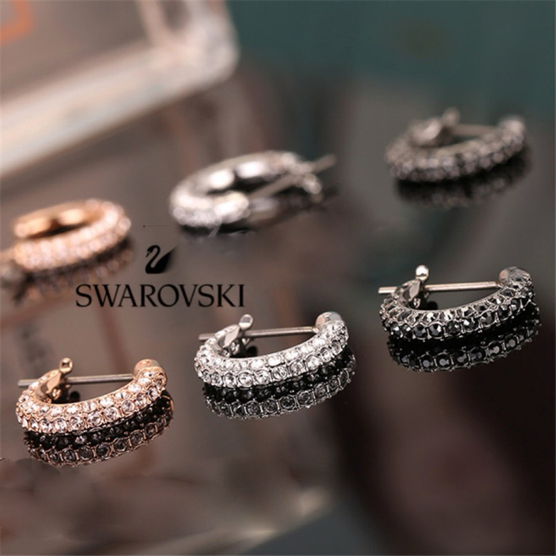 พร้อนส่ง ที่ไทย ของแท้ พร้อนกล่อง ของขวัญต่างหูแฟชั่นดีไซน์เรียบง่ายสำหรับผู้หญิง