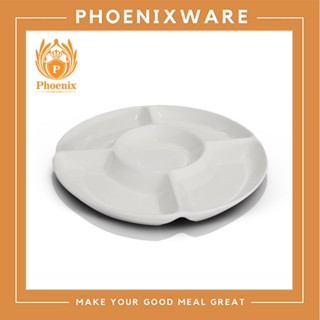 จานออเดิร์ฟ 8-10-12 นิ้ว เซรามิค จานหลุม 02126080 02126100 0…