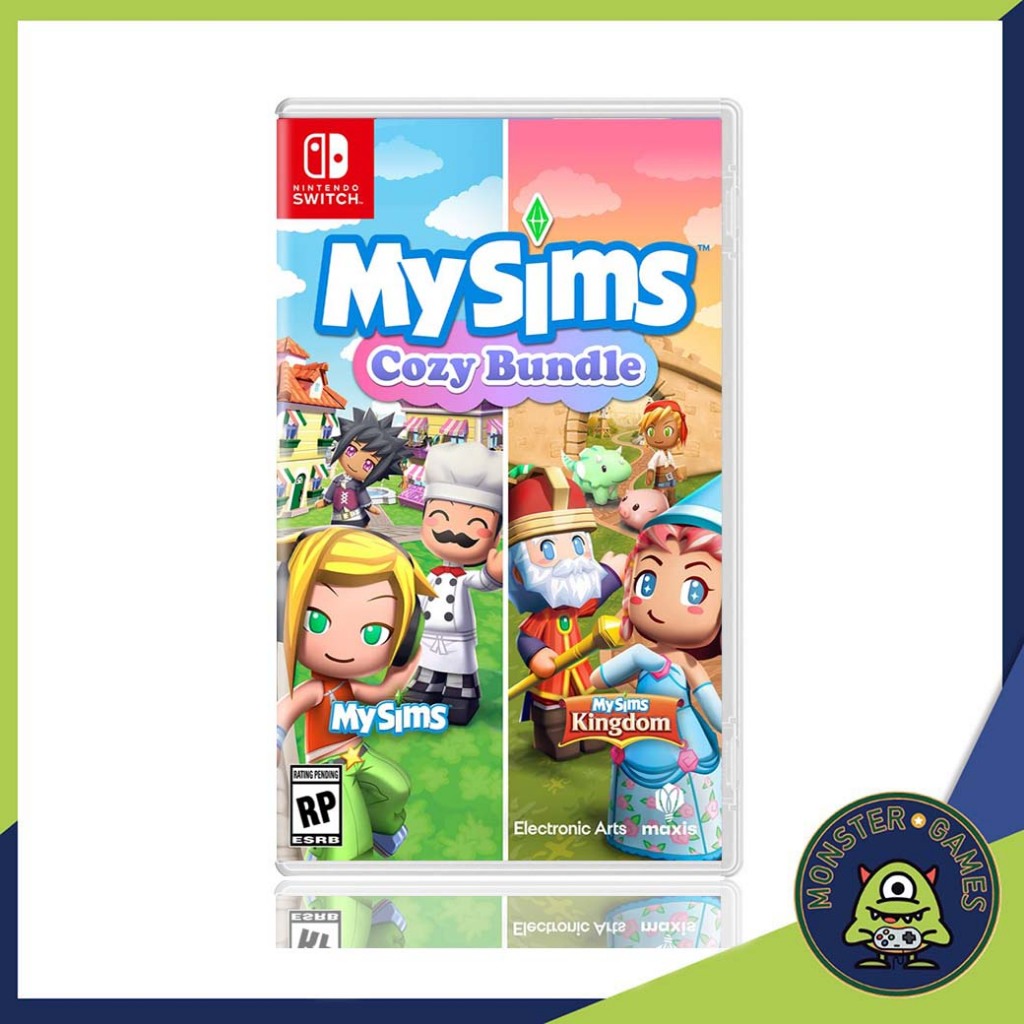 Pre-order My Sims Cozy Bundle Nintendo Switch Game ส่ง19/11 แผ่นแท้มือ1!!!!! (My Sims switch)(My Sim