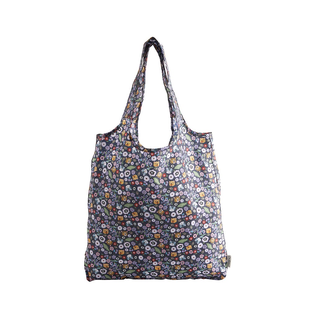 Cath Kidston Foldaway Shopper Misty Lavender Navy