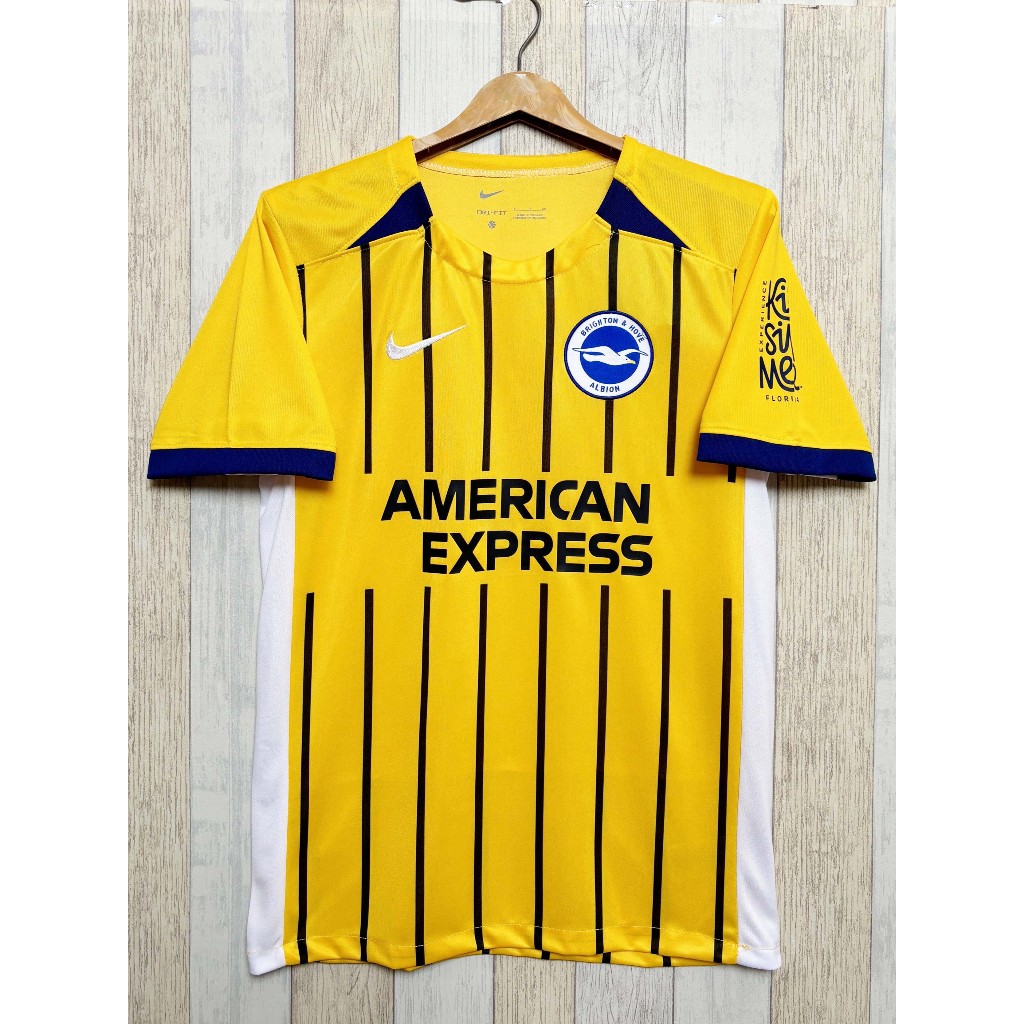 ใหม่ล่าสุด!! เสื้อฟุตบอลทีม Brighton 2024/25เกรดแฟนบอลAAA (สินค้าจริงมีโลโก้ครบ)