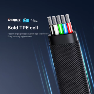 Remax Cable 2 in 2 (RC-C189) - สายชาร์จ 2 หัว USB / Type-C / L ชาร์จเร็ว 65W