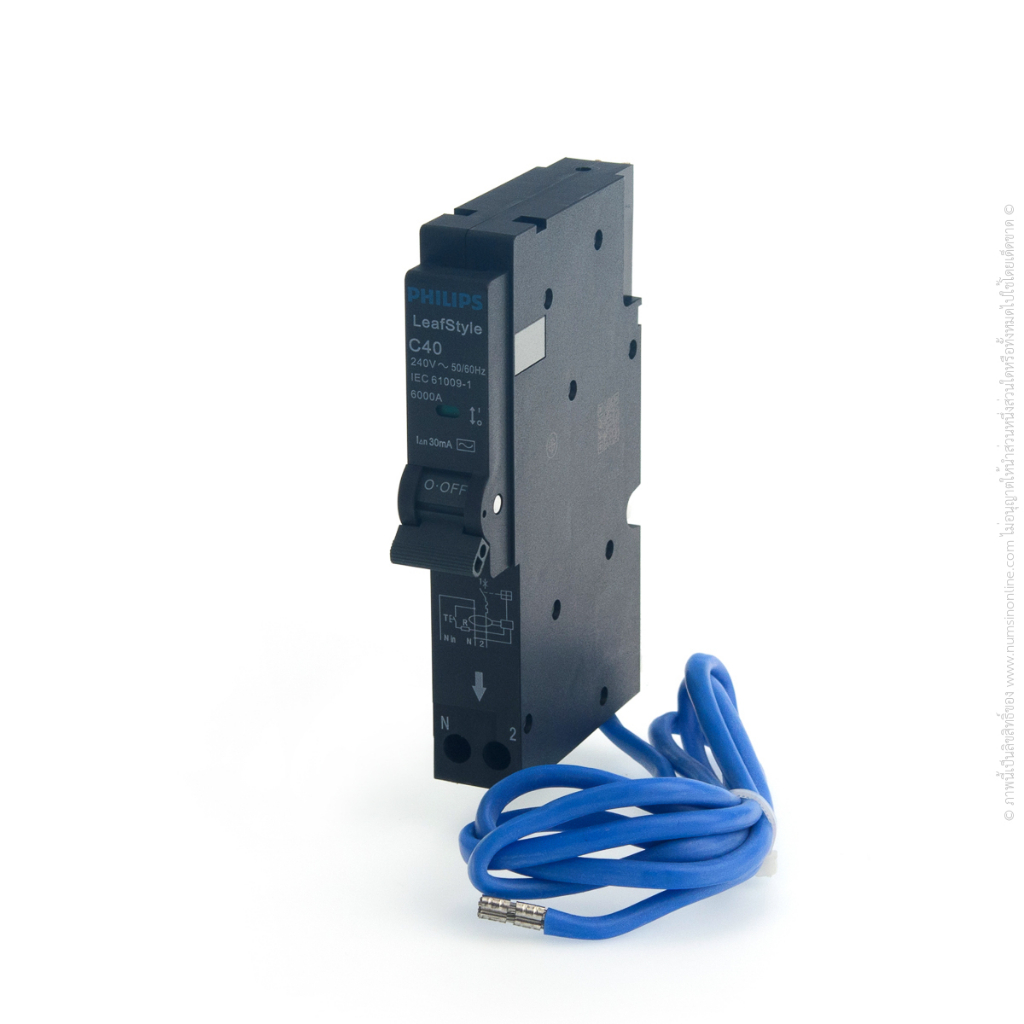 เซอร์กิตกันดูด 1P+N 40A 6kA 30mA LEAFSTYLE