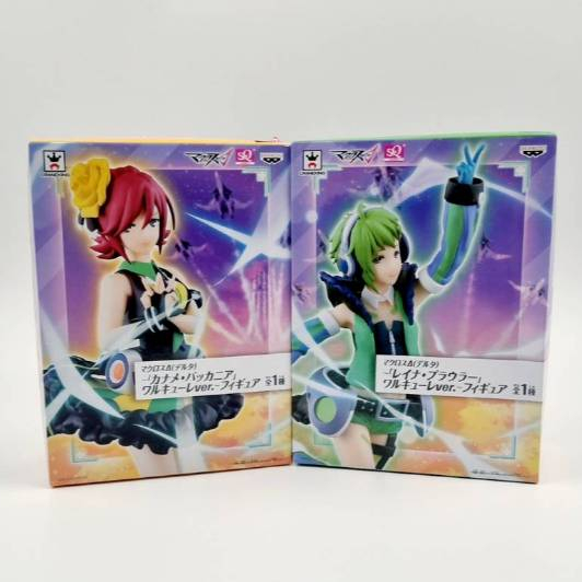 คานาเมะ บัคคาเนียร์ & เรย์น่า พลาวเลอร์ มาครอสเดลต้า Macross Delta SQ Figure ฟิกเกอร์ (ของแท้ มือ 1)