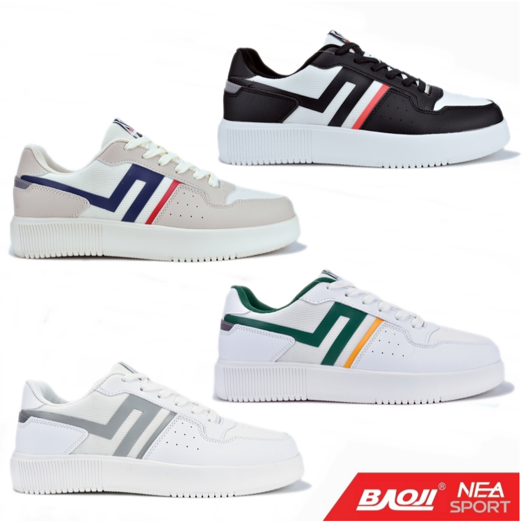 [ลด30% เก็บโค้ด 2509FASHDD] Baoji 873 Sneaker Win [M] NEA รองเท้าผ้าใบ ผู้ชาย บาโอจิ แท้
