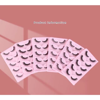Manga Eyelash Volume ขนตาปลอม สไตล์สายฝอ ให้ลุคขนตายาวหนาฟูฟุ้ง ดวงตาสวยเฉี่ยวกลมโต ขนเบาสบายตา ติดง่าย แกนนิ่ม ยาวนุ่ม
