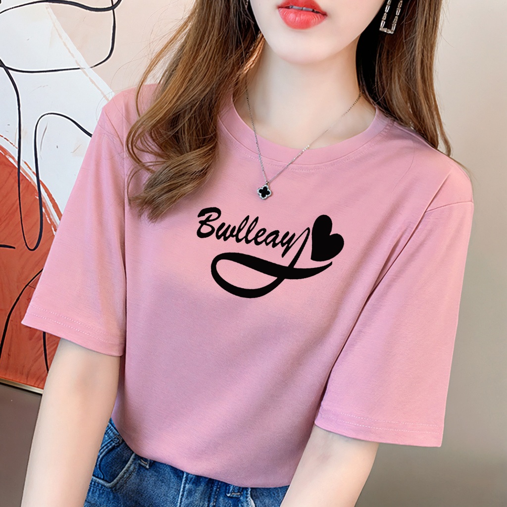 [M-6XL] เสื้อแฟชั่นเกาหลี Bulleaya คอกลม ผ้า Cotton100% No.20 ดีไซน์สวยเก๋ High quality รุ่น C601