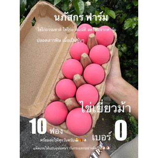 ไข่เยี่ยวม้า ปลอดสารพิษ สดใหม่ อร่อยสะอาด ลูกใหญ่พิเศษ