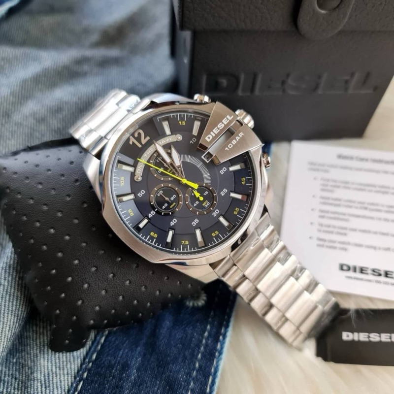 Diesel Men's Mega Chief Chronograph Stainless Steel Watch