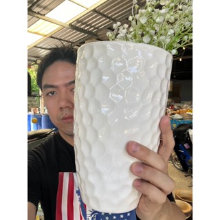 แจกันจัดดอกไม้ แจกันดอกไม้แห้ง แจกันเซรามิค ขนาดสูง 8.5 นิ้ว…