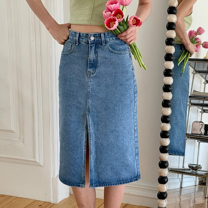 🍊Something_appareal🍊 Used Once Like New : Marie Denim Skirt✨