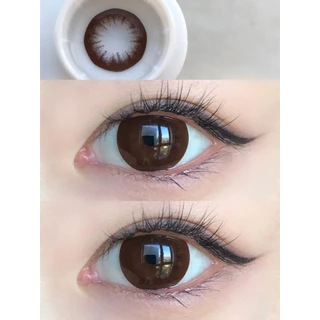 【📢2คู่ลด฿15,1คู่ลด฿5❗สุดคุ้ม】Midroo เลนส์ธรรมชาติขนาดบิ๊กอาย Big Eye Black 14.5mm-1คู่ รายเดือน คอนแทคเลนส์