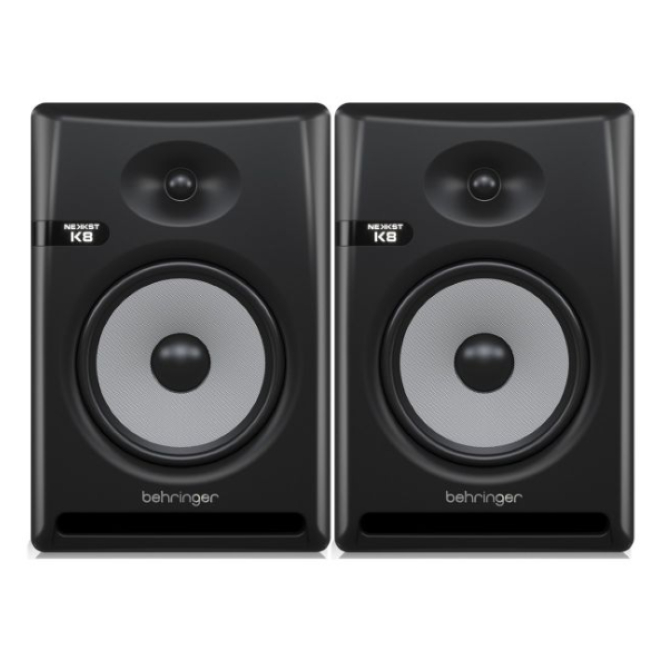 ลำโพงมอนิเตอร์  BEHRINGER NEKKST K8 ลำโพงมอนิเตอร์ดิจิทัล 8 นิ้ว กำลังขับ 150 วัตต์แบบ Bi-Amped ของแ