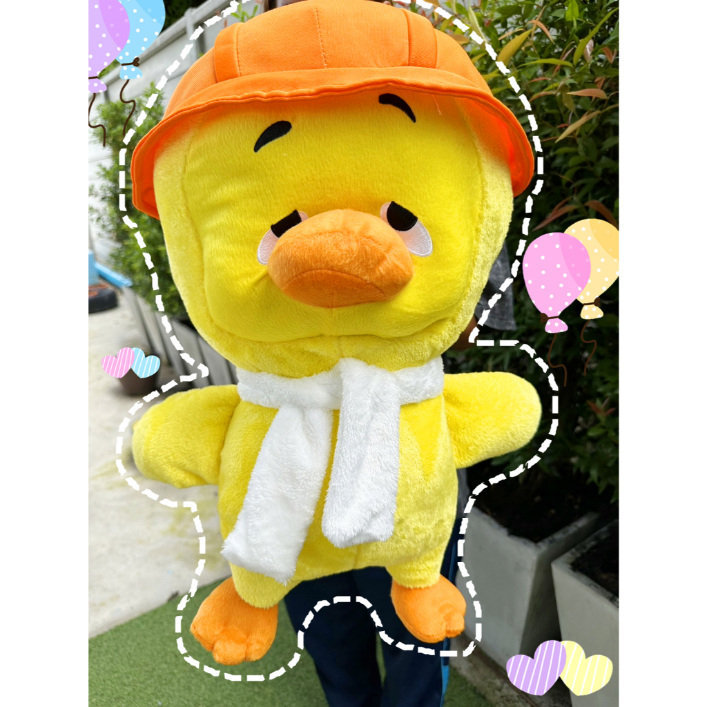 ตุ๊กตา เป็ดยืนใส่หมวก อัพเตอร์ดั๊ก 25นิ้ว/60เซนติเมตร งานจอยงานน่ารัก นุ่มนิ้ม พรีเมี่ยม สวย พร้อมส่งจ้า