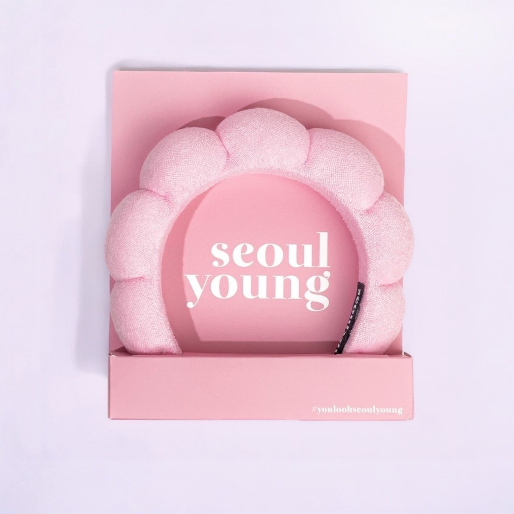 Cloudy headband คาดผมสุดคิ้วบ์ ใช้สำหรับเก็บผมขึ้น ก่อนมาส์กหน้า