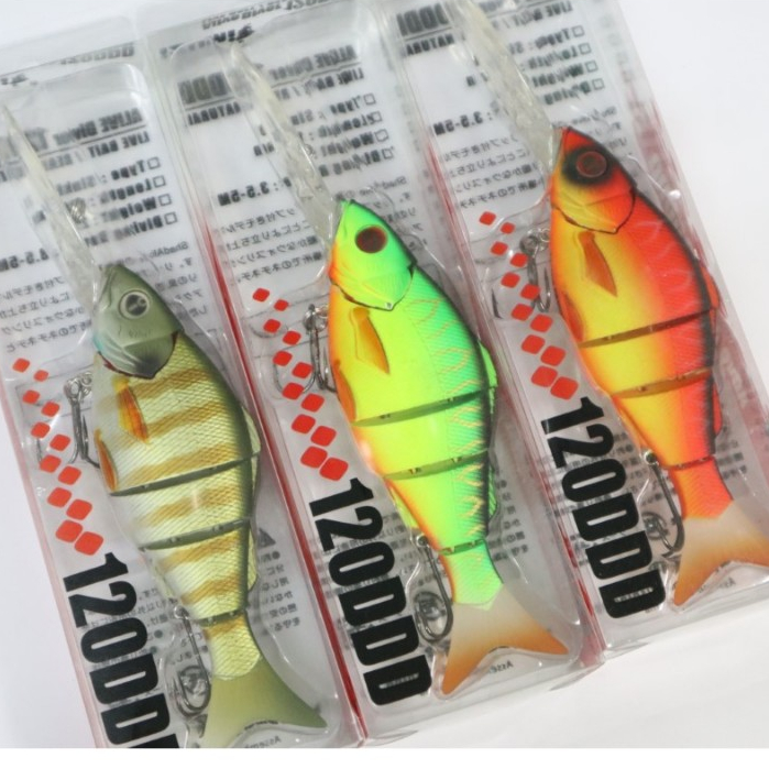 เหยื่อตกปลา ค่าย Izumi Alive Diver 120DDD  sinking 27กรัม ดำลึก 3.5-5เมตร ของแท้ japan