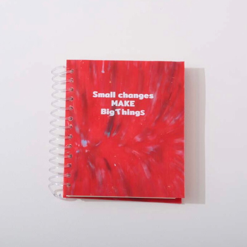 A THING SNUK spiral notebook สี Red สมุดโน้ตใหญ่