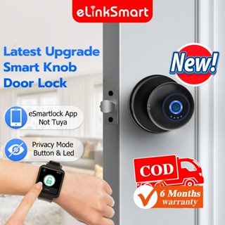 ลูกบิดประตูอัจฉริยะ ล็อคประตูลายนิ้วมือ Smart Lock Knob ปลดล…