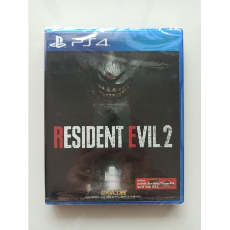 PS4 Games : RE2 Resident Evil 2 Remake (รองรับภาษาไทย🇹🇭) โซน3 มือ2 & มือ1 NEW