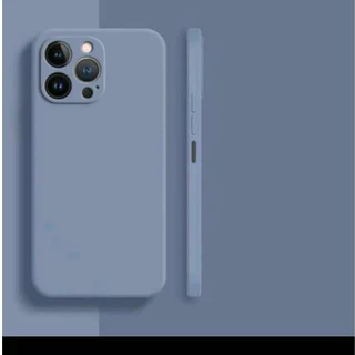 ส่งไว เคส ซิลิโคน สำหรับ iPhone 11 16 16Pro 16Plus 16Promax เคส กำมะหยี่ สีพื้น กันกระแทก หรูหรา
