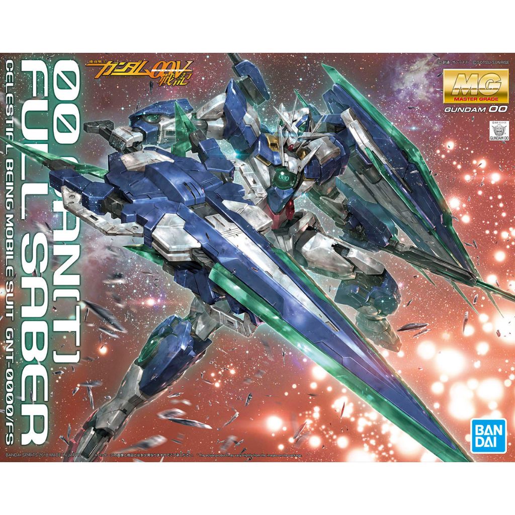 [พร้อมส่ง] MG 1/100 GNT-0000/FS Gundam OO Qan[T] Full Saber BANDAI