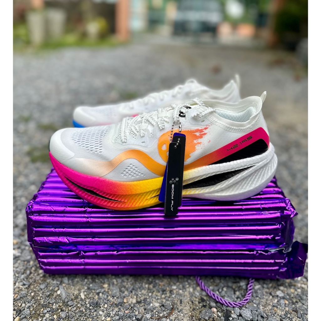 BMAI Carbon Fly Marathon Racing รองเท้าวิ่งมาราธอนแผ่นคาร์บอน