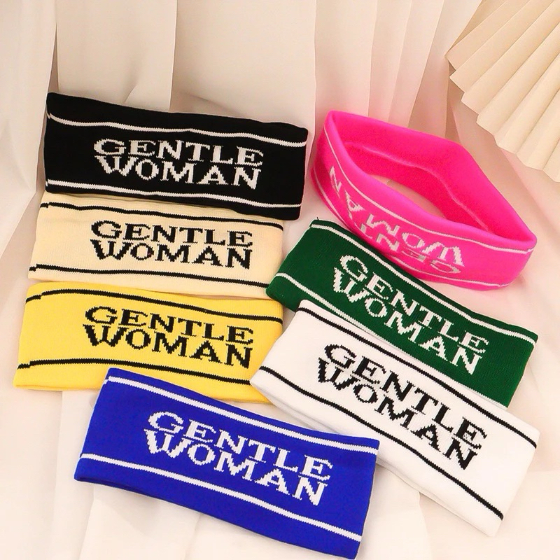 ผ้าคาดหัวไหมพรมGW head band ผ้าคาดหัวแฟชั่น ผ้าคาดหัวสายฝอ