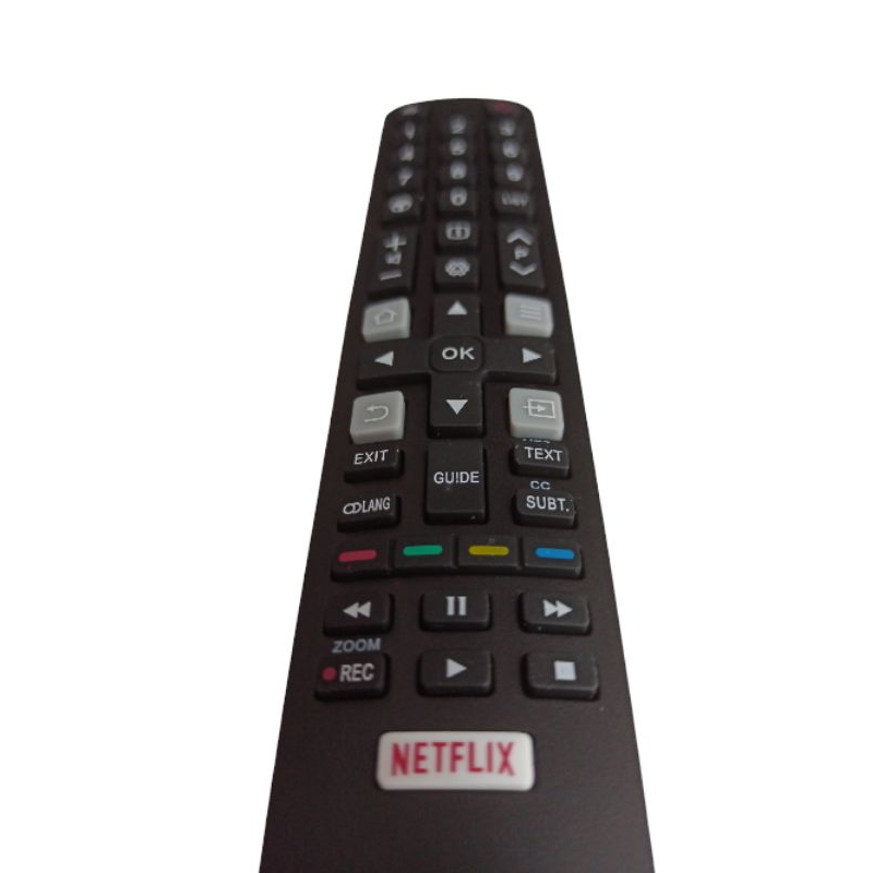 Remote TV TCL ใช้งานกับทีวี TCL ใช้งานง่ายแค่ใส่ถ่านก็สามารถใช้งานได้เลย ฟังก์ชั่นครบปุ่มกดง่าย