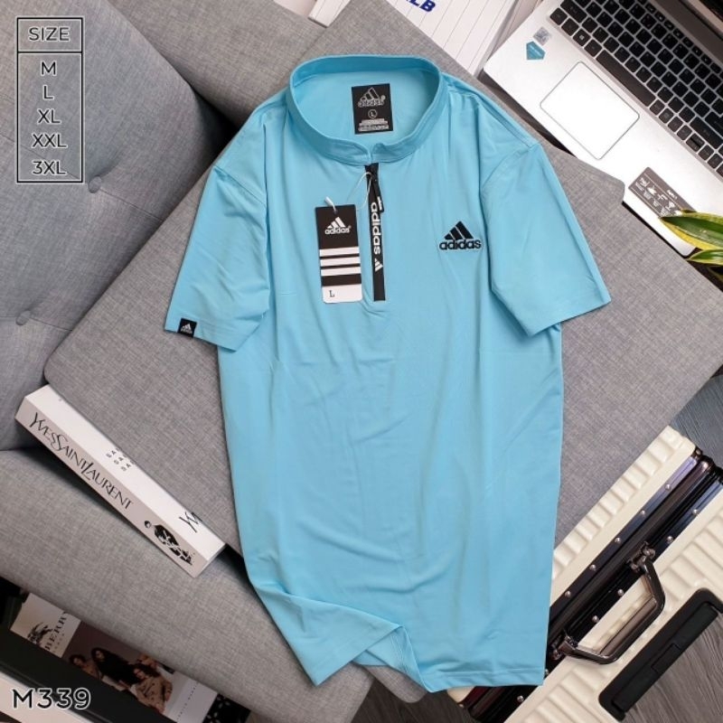 เสื้อผู้ชายคอจีนมีซิปรูดได้ D08