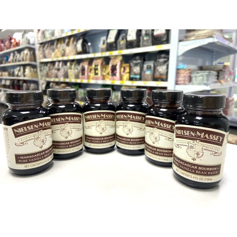 Nielsen-Massey Madagascar Bourbon Pure Vanilla Bean Paste 118ml *Lot ใหม่❤️👍🏻