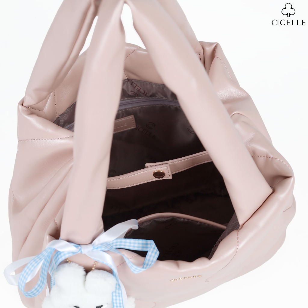#9918 ทรงTote หนังเรียบนุ่มมากก แบรนด์ CICELLE
