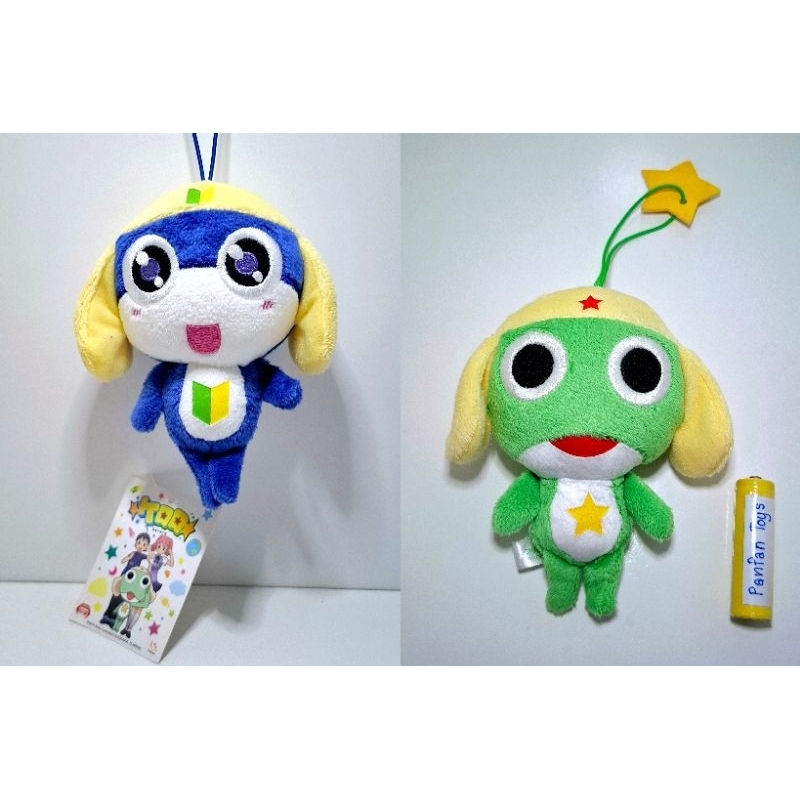 Keroro พวงกุญแจตุ๊กตาเคโรโระและทามามะ [ขายแยกชิ้น] ปี 2014  มือ 2 สภาพดี