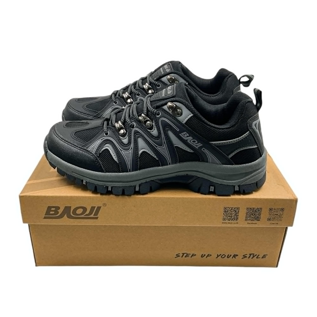 (ตัวแทนจำหน่าย)Baojiแท้ รองเท้าผ้าใบผู้ชาย รุ่นBJM606 ไซส์41-45 (XRLN)
