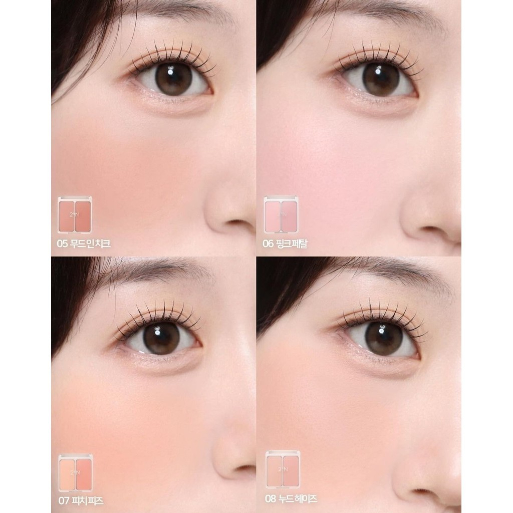 2AN Dual Cheek บลัชออนแบบทูโทน ✨🌈 - รูปที่ 4