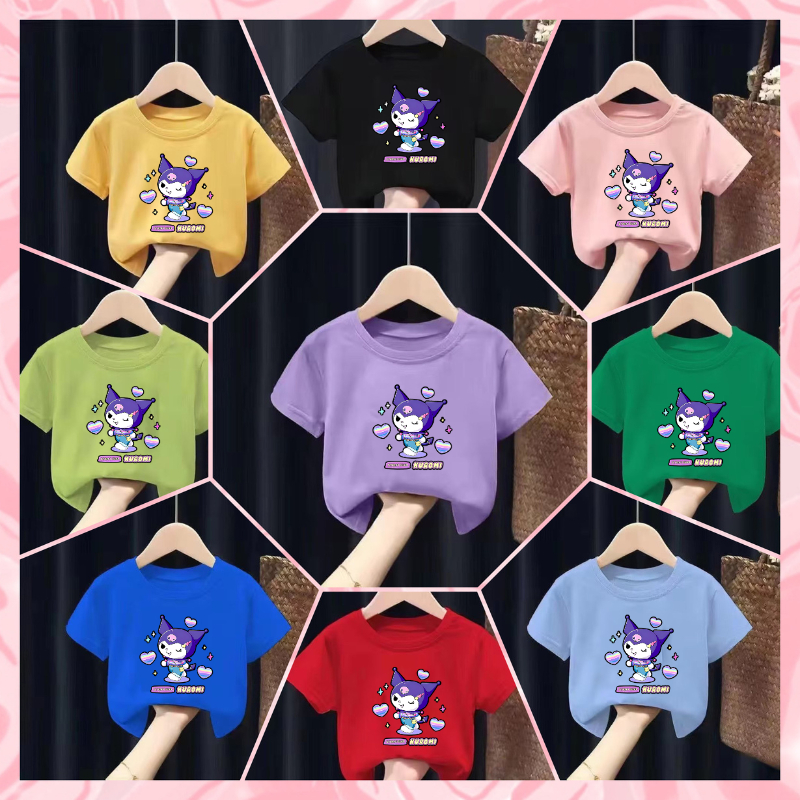 Hot2024 เสื้อยืดเด็กพิมพ์ลายการ์ตูน น่ารักๆๆๆๆ ผ้าฝ้าย Pattern 261