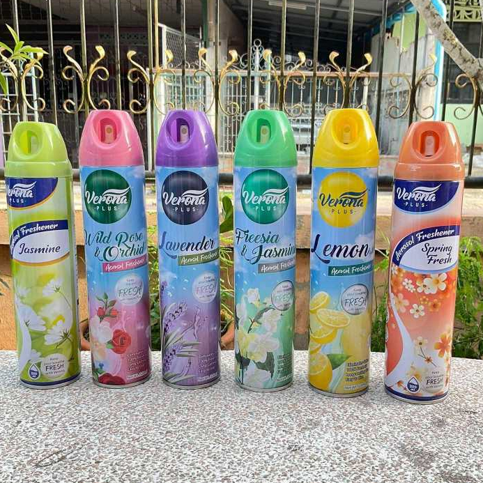 ต้องลอมหอมมากVerona Lemon Air Spray Freshener 320Mlสเปรย์ปรับอากาศ 320ml.จากแบรนชื่อดังมาเลเซีย