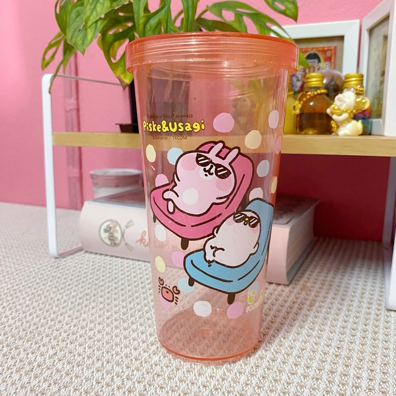 ส่งต่อ🌈แก้วน้ำพรีเมียม 28oz.🐰BigC x Piske&Usagi‼️แท้และถูกมาก‼️