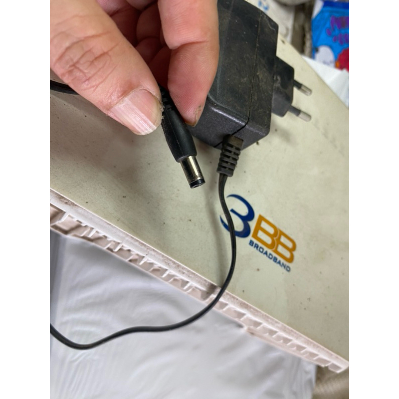 Adaptor 12v 1a  มากับ 3ฺฺBB Router มือ 2 ของแท้-(ขายเฉพาะ Adaptor)