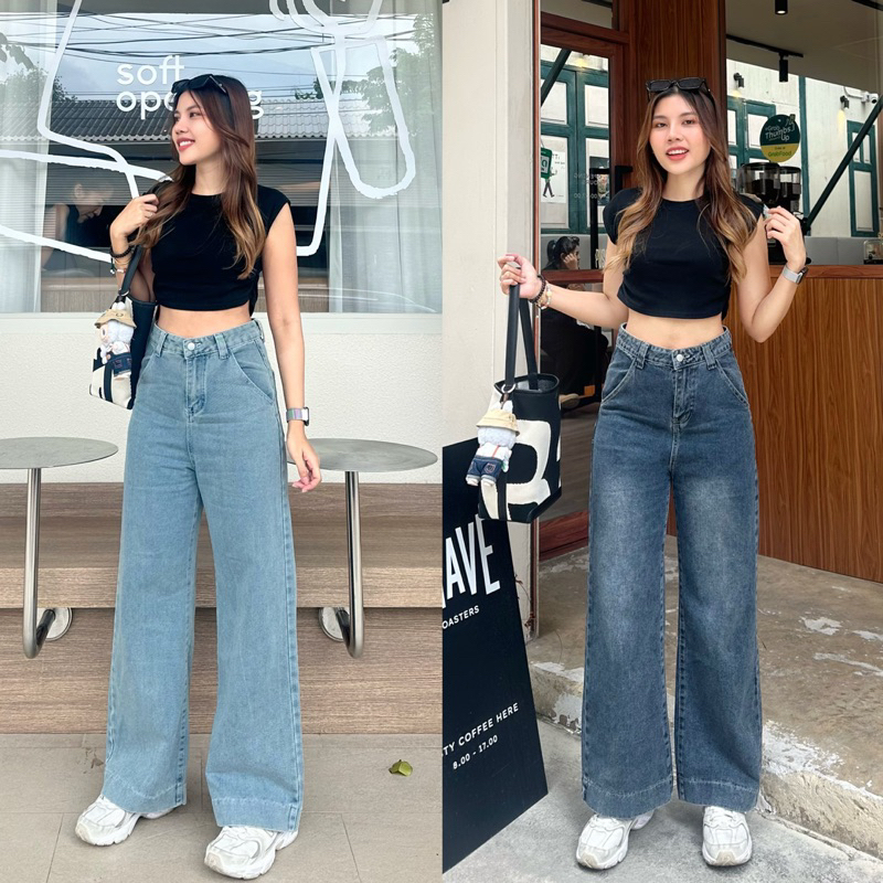 (จัดส่งภายใน 2 วัน) กางเกงยีนส์ Kimmy Jeans by modishop