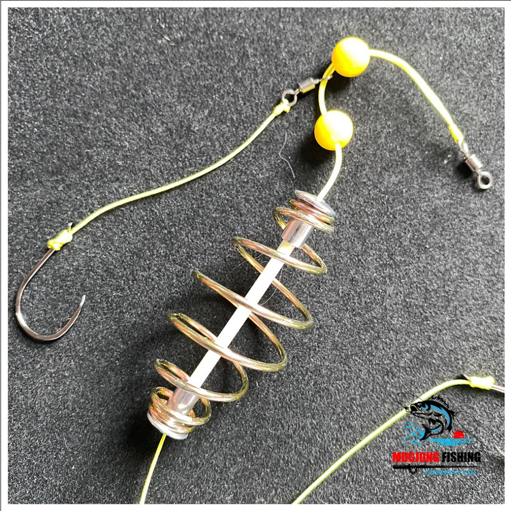 เบ็ดตกปลา ตะกร้อวิ่ง รุ่น MR8 ตะกร้อตกปลาหน้าดิน ตะขอเบ็ดชินุตูดแบน #0.3 - #12 มีเก็บเงินปลายท - รูปที่ 3